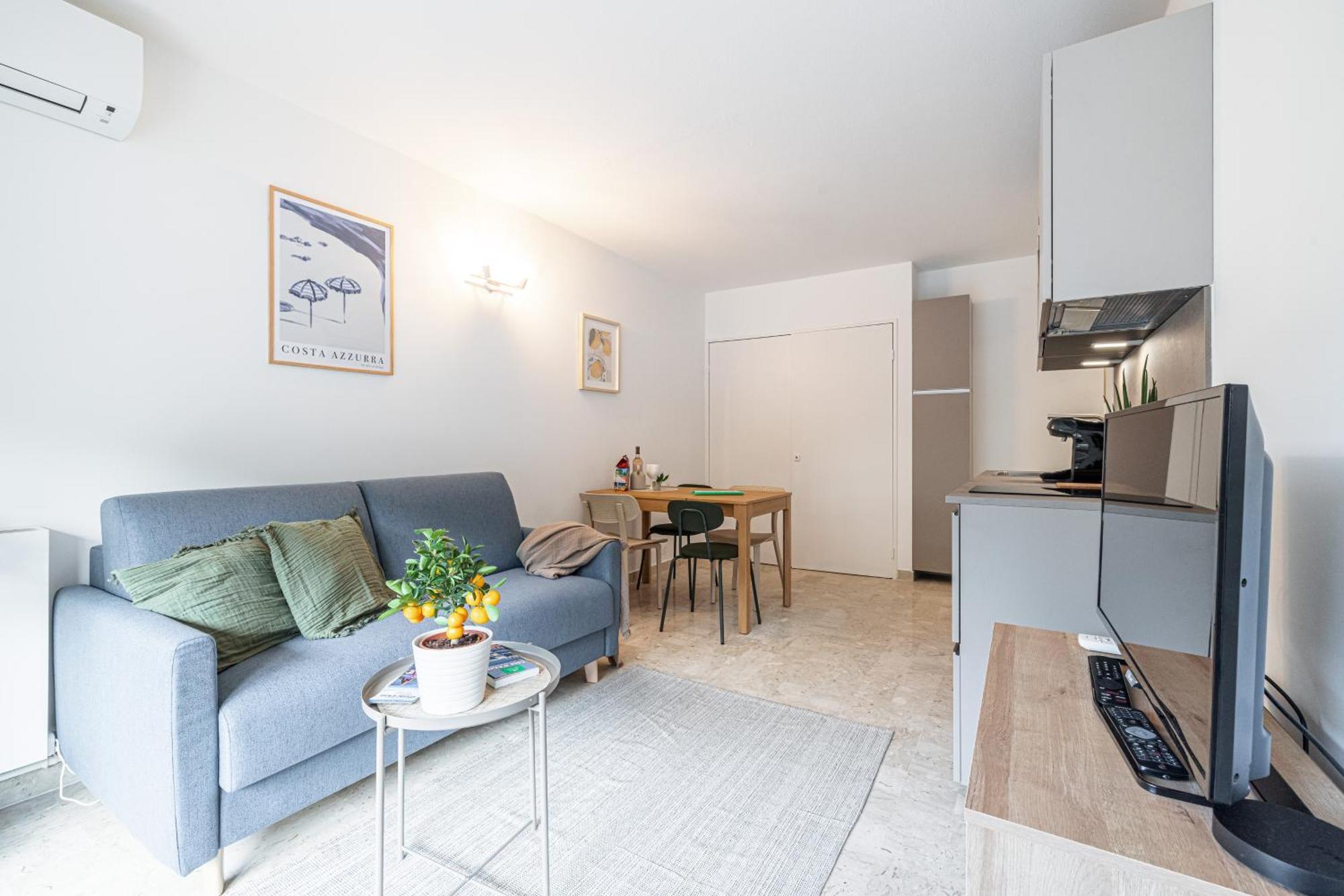 Appartement 2P Renove Avec Terrasse Au Port De نيس المظهر الخارجي الصورة
