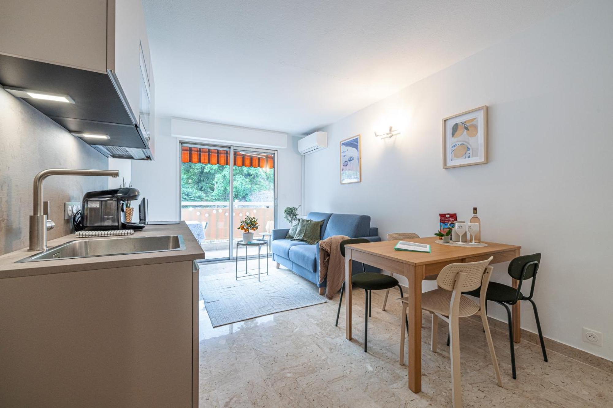Appartement 2P Renove Avec Terrasse Au Port De نيس المظهر الخارجي الصورة