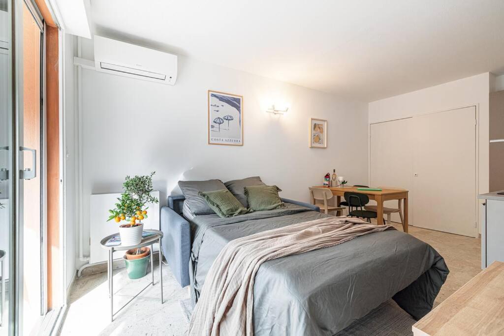 Appartement 2P Renove Avec Terrasse Au Port De نيس المظهر الخارجي الصورة